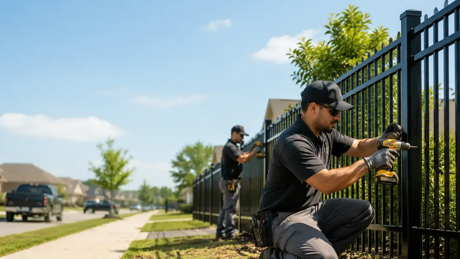 Metal Fence Installation in Hamilton, IA